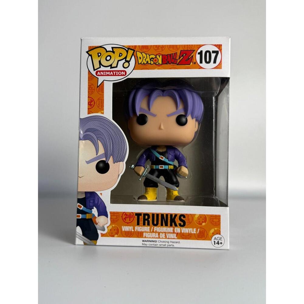 Funko Pop Dragon Ball Z Trunks #107 Vaulted